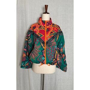 Adidas x FARM Rio All Together Tropical Pineapple Print Kimono Track Top
Size S